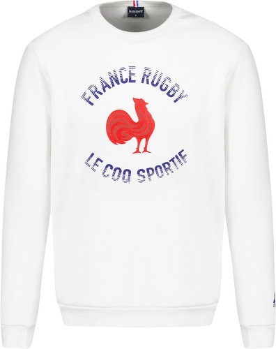 LE COQ SPORTIF-SWEAT COL ROND ADULTE FRANCE RUGBY-image-1
