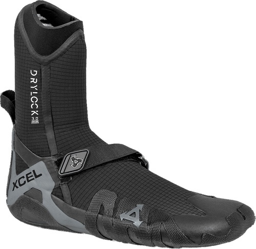 Xcel-Xcel Drylock 7mm Wetsuit Round Toe Boots Acv79819 - Noir / Gris-image-1