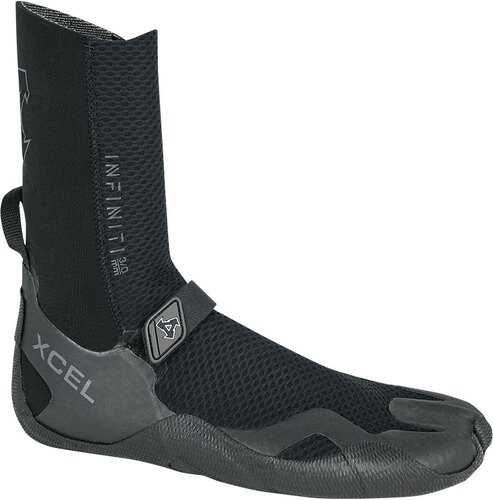 Xcel-Xcel Infiniti 5mm Round Toe Wetsuit Boots - Black-image-1