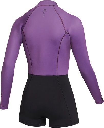 Mystic-2023 Femmes Lunar 2mm Longarm Front Zip Shorty Combinaison Néoprène-1