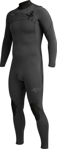 Xcel-2023 Xcel Comp 3/2Mm Chest Zip Combinaison Néoprène Bl-2