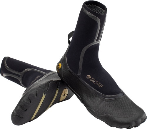 Solite-2022 Solite Custom 2.0 3mm Wetsuit Boots - Black / Gum-image-1