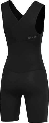 Mystic-2023 Mystic Femmes Brand 2mm Zip Free Short Jane - Black-1