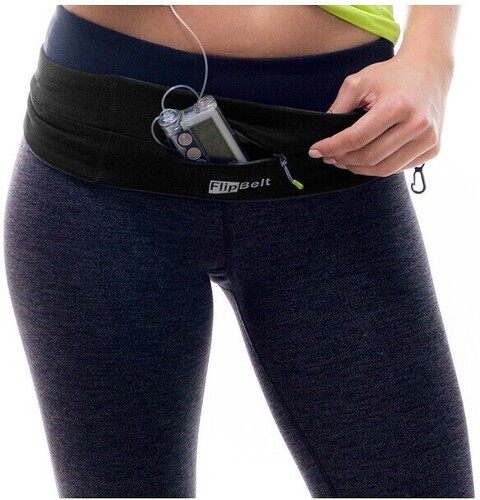 FLIPBELT-Zipper Carbone (avec fermeture zippée) - Ceinture de running-3