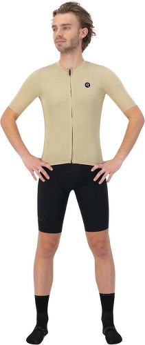 Rogelli-Maillot Manches Courtes Velo Distance - Homme - Sable-4