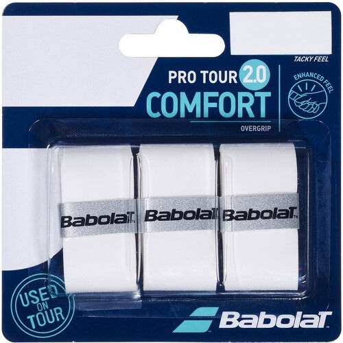 BABOLAT-PRO TOUR 2.0 Comfort Blanc-image-1