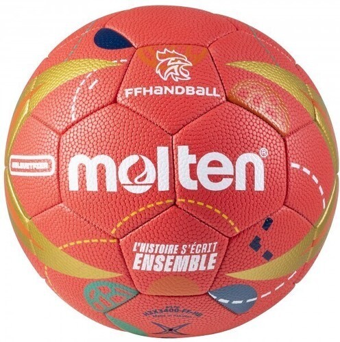 MOLTEN-Ballon d'entrainement Molten HX3400 FFHB-image-1
