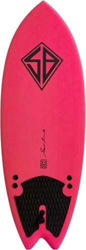 CBC CALIFORNIA BOARD COMPANY-Cbc Planche De Surf En Mousse Softboard 5'2 Baja Fish / Rainbow Slick-0