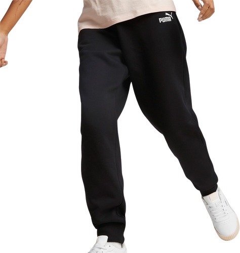 PUMA-ESS+ Embroidery High-Waist Pants FL cl-2