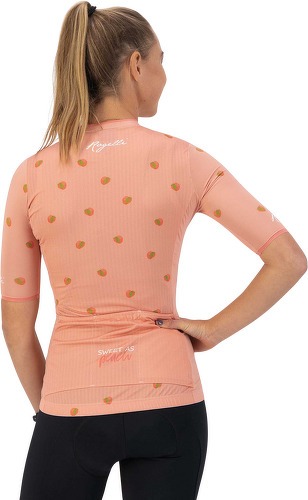 Rogelli-Maillot Manches Courtes Velo Fruity - Femme - Coral-3