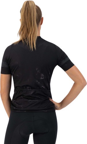 Rogelli-Maillot Manches Courtes Velo Marble - Femme - Noir/Gris-3