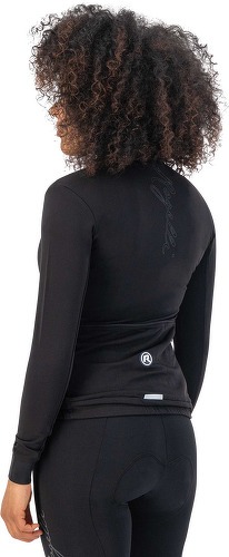 Rogelli-Maillot Manches Longues Velo Distance - Femme - Noir-3