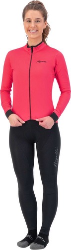 Rogelli-Maillot Manches Longues Velo Essential - Femme - Cerise-4