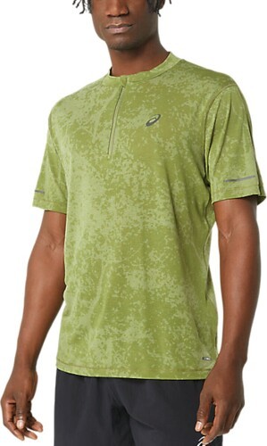 ASICS-Asics Metarun Pattern 1/2 Zip Manches Courtes Top-0