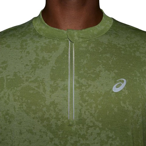 ASICS-Asics Metarun Pattern 1/2 Zip Manches Courtes Top-2