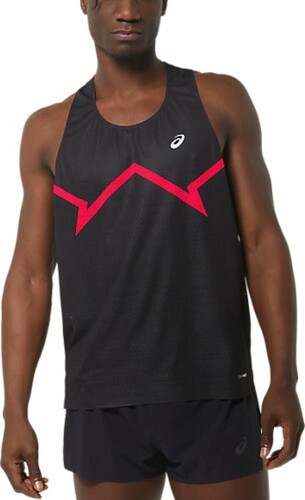 ASICS-Ventilate Actibreeze Graphic Singlet-0