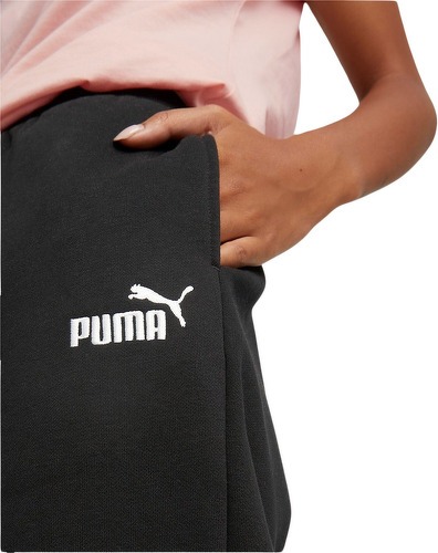 PUMA-ESS+ Embroidery High-Waist Pants FL cl-4