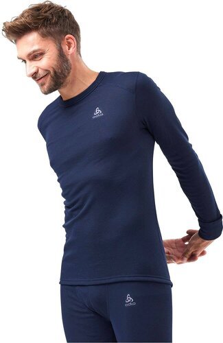 ODLO-3 Bl Top Crew Neck Active Warm Eco-0