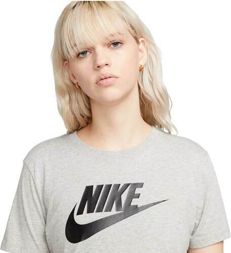 NIKE-T-shirt Nike Sportswear Essentials femme gris-2