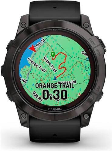 GARMIN-Fenix 7x Pro Sapphire Solar Carbon Gray-3