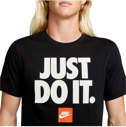 NIKE-T-shirt Nike Sportswear Just Do It Verbiage noir/blanc-2