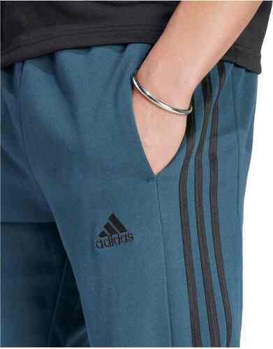 adidas Sportswear-Pantaloni Essentials French Terry Tapered Cuff 3-Stripes-2