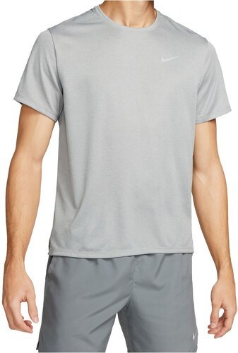 NIKE-Maillot de course Nike Dri-FIT UV Miler gris-4