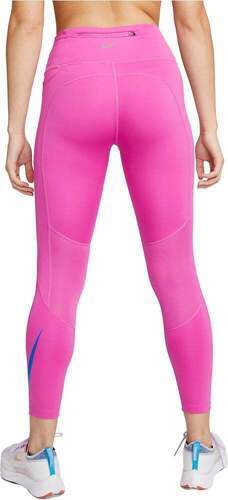 NIKE-Legging Rose Femme Nike 7/8 Fast W-1