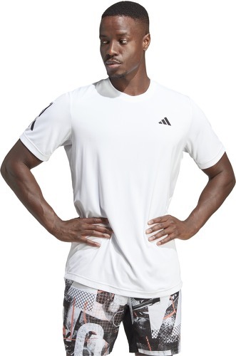 adidas Performance-T-shirt de tennis Club 3-Stripes-1