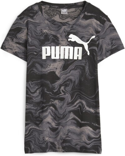 PUMA-T-shirt femme Puma Essential Marbleized AOP-image-1