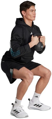 adidas Performance-Sweat-shirt à capuche Train Icons 3-Stripes Training-4