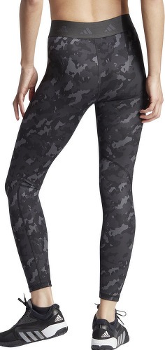 adidas Performance-Legging 7/8 à imprimé camouflage Techfit-1