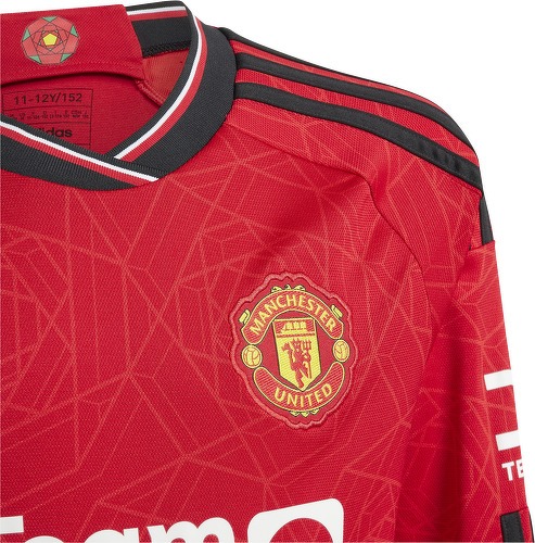 adidas Performance-Maillot manches longues Domicile Manchester United 23/24 Enfants-2