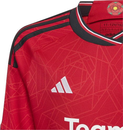 adidas Performance-Maillot manches longues Domicile Manchester United 23/24 Enfants-3