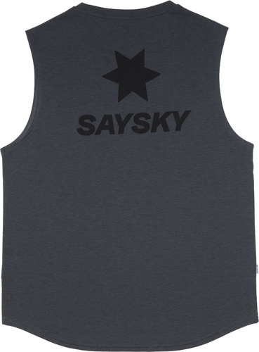 Saysky-Saysky Logo Motion Tank Grey-2