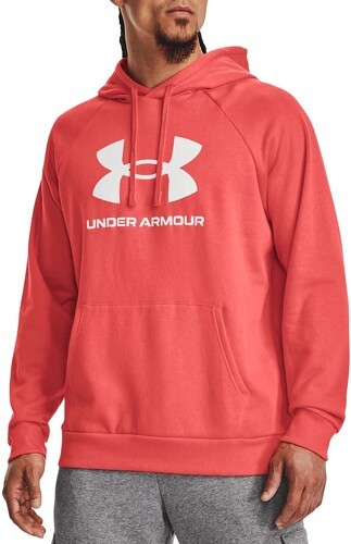 UNDER ARMOUR-SWEAT UNDER ARMOUR RIVAL FLEECE CORAIL-image-1