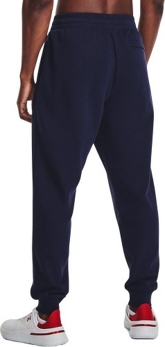 UNDER ARMOUR-Jogging Under Armour Bleu marine nuit UA Rival Fleece-1