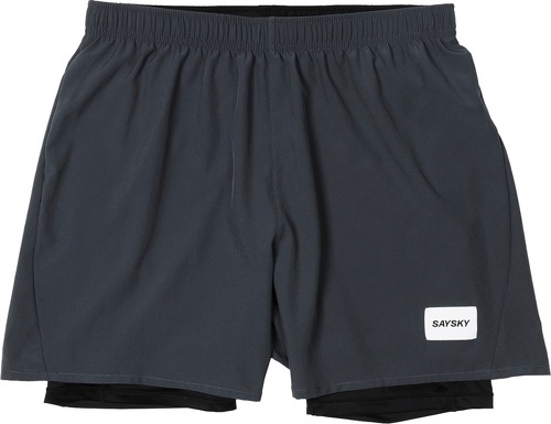 Saysky-W Motion 2 in 1 shorts 5"-image-1