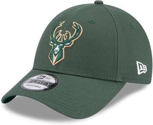 NEW ERA-New Era 9Forty Strapback Cap - SIDE PATCH Milwaukee Bucks-2
