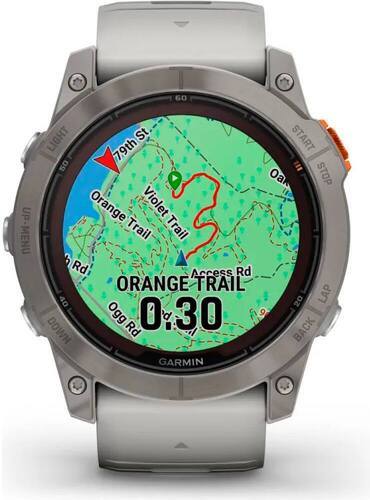 GARMIN-GARMIN FENIX 7X PRO Sapphire Solar Titanium-3