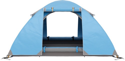 Outsunny-Tente De Camping 2 3 Personnes Dim. 268L X 214L X 103H Cm 2 Portes Zippées, Tapis Sol, Sac Transport Alu. Polyester-4