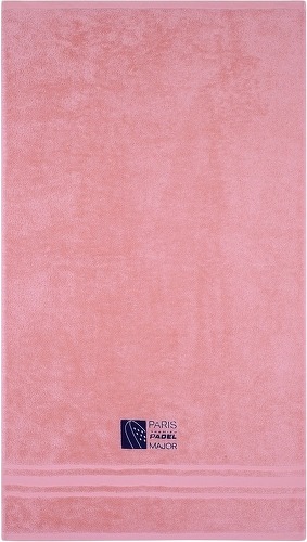 CARRE BLANC-Serviette Paris Premier Padel Major - Rose-0