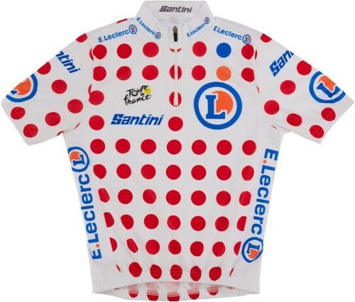 Santini-Santini Maillot à pois Tour De France 2022 - Maillot de vélo-0