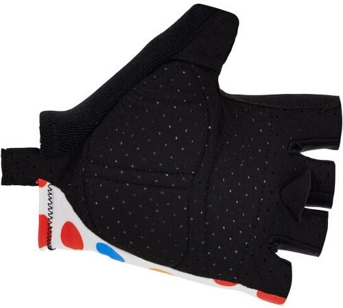 Santini-Gants Maillot à pois Tour de France - Gants de vélo-1