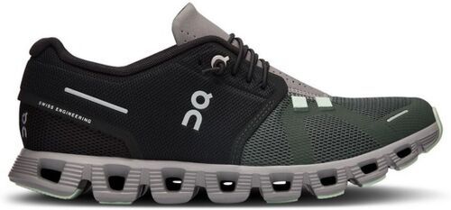 On-On running cloud 5 black et lead chaussures de running-image-1