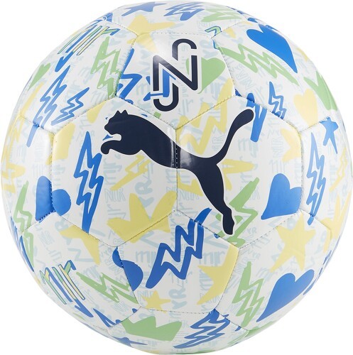PUMA-Ballon Puma Neymar Jr Graphique 2023 Blanc-image-1