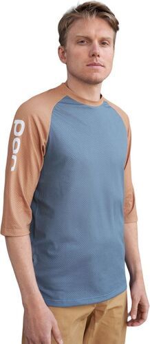 POC-T Shirt Mtb Pure 3/4 Calcite Blue/Aragonite Brown-2