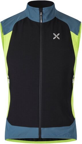 Montura-Premium Wind Vest uomo M Premium wind vest nero/verde lime-image-1