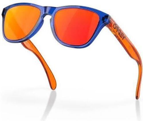 OAKLEY-Lunettes De Soleil Frogskins Xxs Blue/Prizm Ruby-1