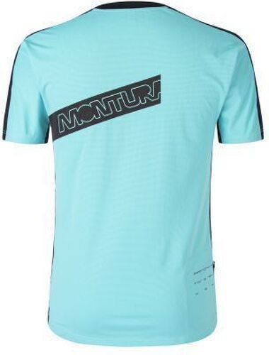 Montura-T Shirt Way Care Blue/Nero-1